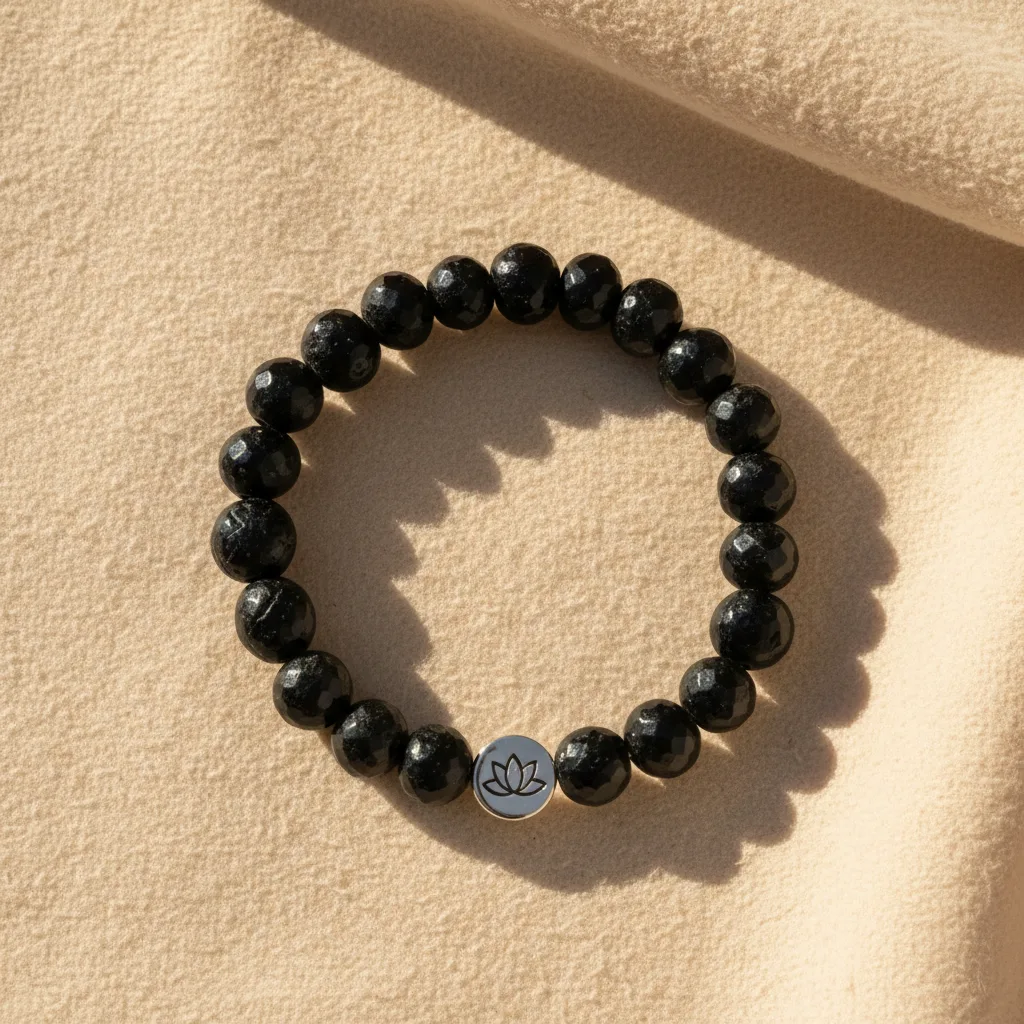 Black Tourmaline Gemstone Bracelet