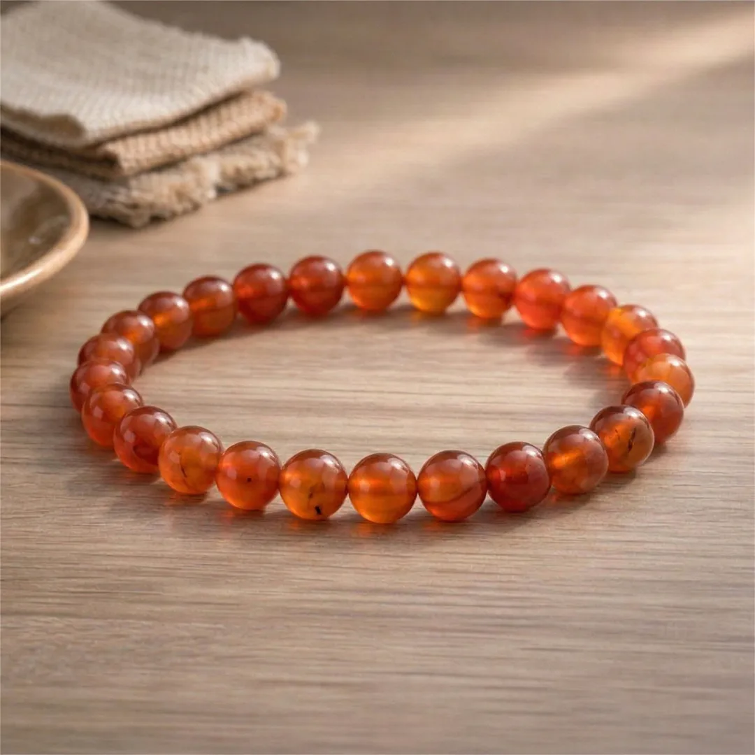 Carnelian Gemstone Bracelet