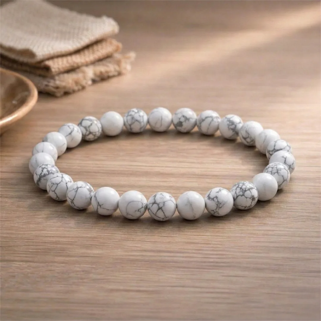 Howlite Gemstone Bracelet