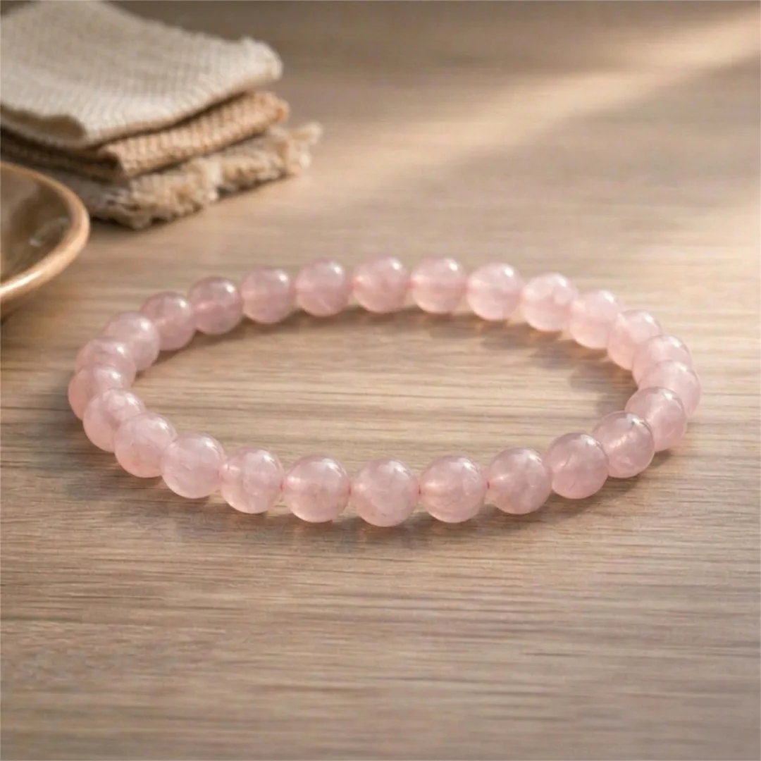 Rose Quartz Gemstone Bracelet